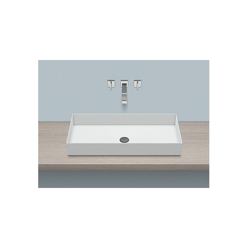 Alape 3213000000 AB.ME750 Sit-on Basin Rectangular White