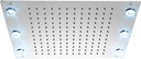 Tenzo CTS-1317L-CR Ceiling Shwr Head 33X43Cm [13X17In] Led (6X) Chrome