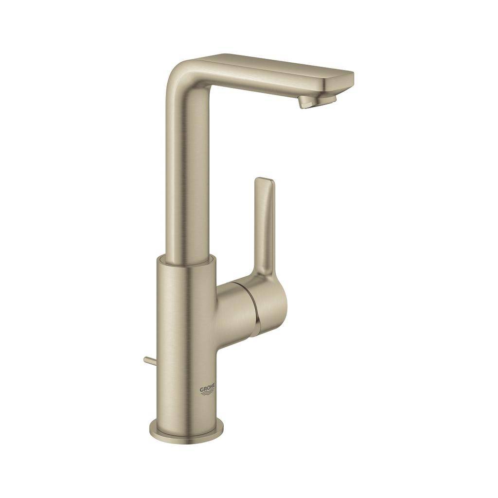 Grohe 23825ENA Lineare Single Handle Bathroom Faucet L Size Brushed Nickel