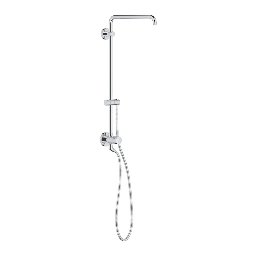 Grohe 26485000 Retro-Fit 25" Shower System with Rainshower Shower Arm Chrome