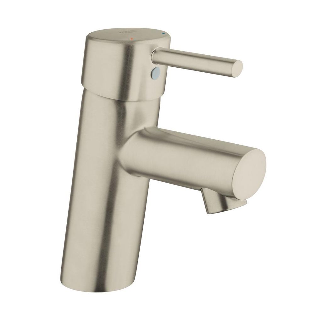 Grohe 34271ENA Concetto Single Handle S Size Bathroom Faucet Brushed Nickel