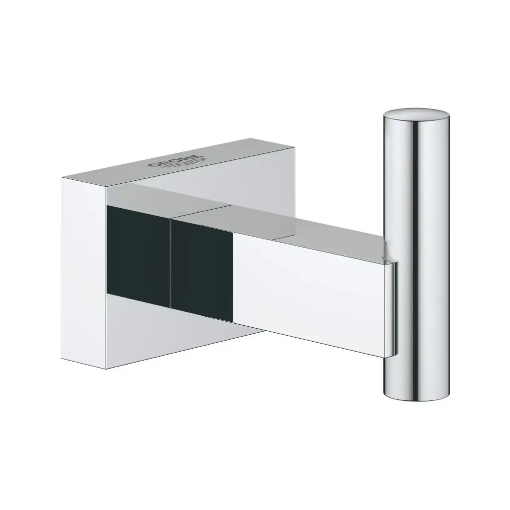 Grohe 40511001 Essentials Cube Robe Hook Chrome