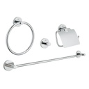 Grohe 40776001 Essentials Master Bathroom Accessories Set Chrome