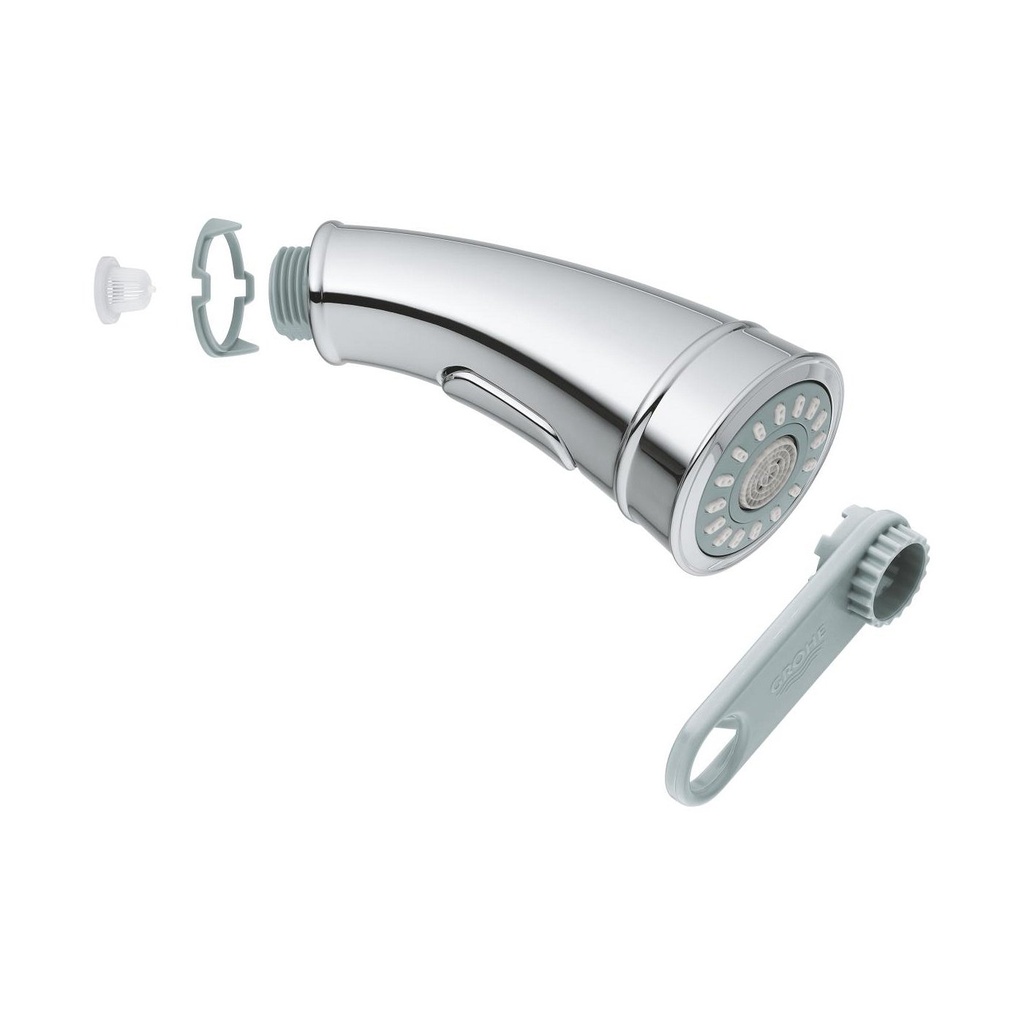 Grohe 46890NC0 Universal Pull Out Spray Chrome Light Gray