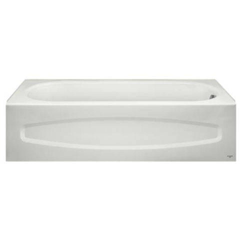 American Standard 0182S00.020 Colony Bath Rho W/Slip R 5' Wht
