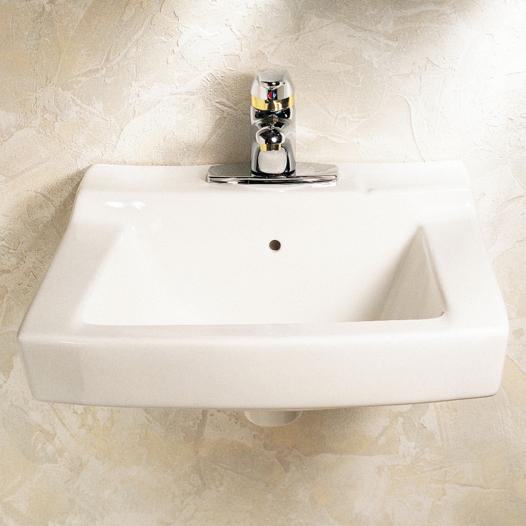 American Standard 0321026.020 Declyn Wall-Hung Lava 4 In Ctrs Wht