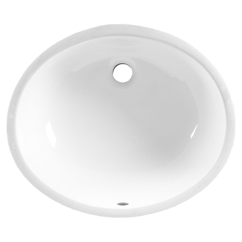 American Standard 0496221.020 Ovalyn 19-1/4X16-1/4 W/Frnt Overflow Wht
