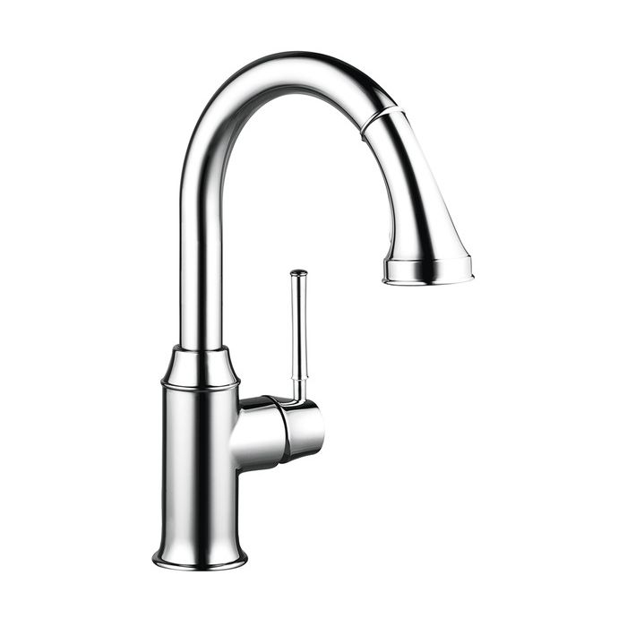 Hansgrohe 04216000 Talis C Prep Kitchen Faucet W/Pull Down 2 Spray