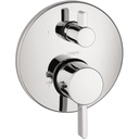 Hansgrohe 04230000 S Thermostat With Volume Control Trim Chrome