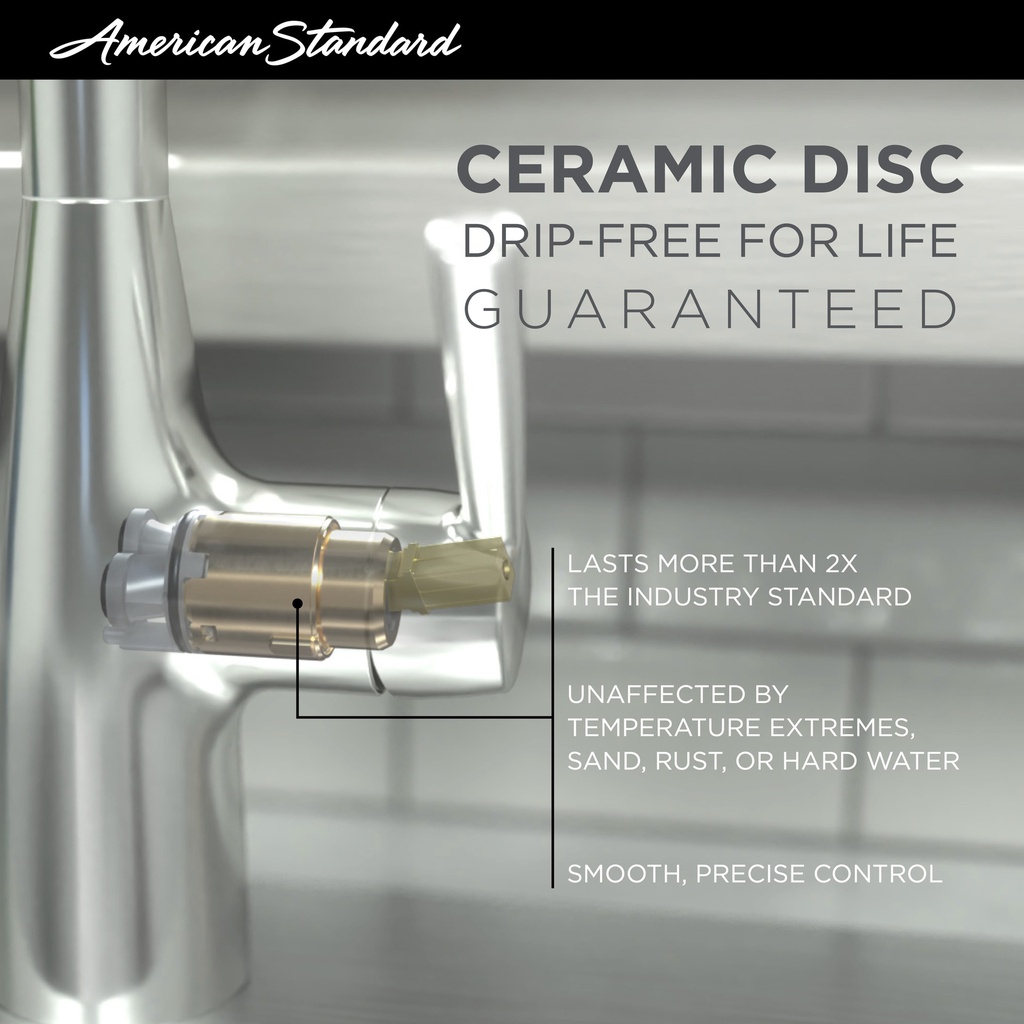 American Standard 4205001F15.002 Reliant Plus Kitchen W/ Spray 1.5Gpm