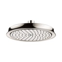 << Hansgrohe 04722820 Raindance Classic Showerhead 180 1 Jet Brushed Nickel