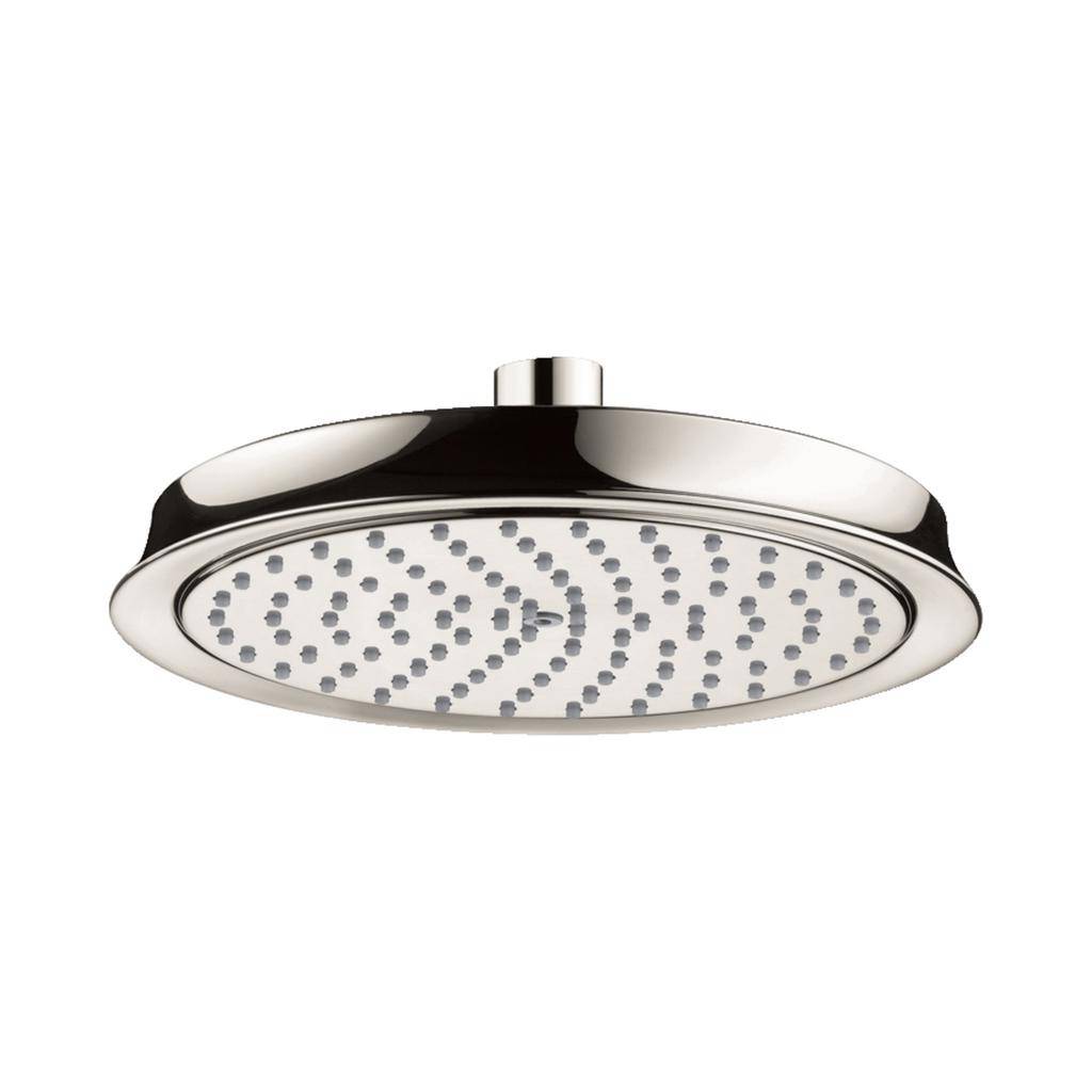 << Hansgrohe 04722830 Raindance Classic Showerhead 180 1 Jet Polished Nickel