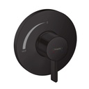Hansgrohe 15739671 Ecostat S Pressure Balance Trim Matte Black