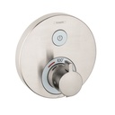 Hansgrohe 15744821 Axor ShowerSelect Round Thermostatic 1 Function Trim Brushed Nickel