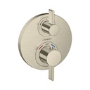 Hansgrohe 15757821 Ecostat S Thermostatic Trim With Volume Control Brushed Nickel