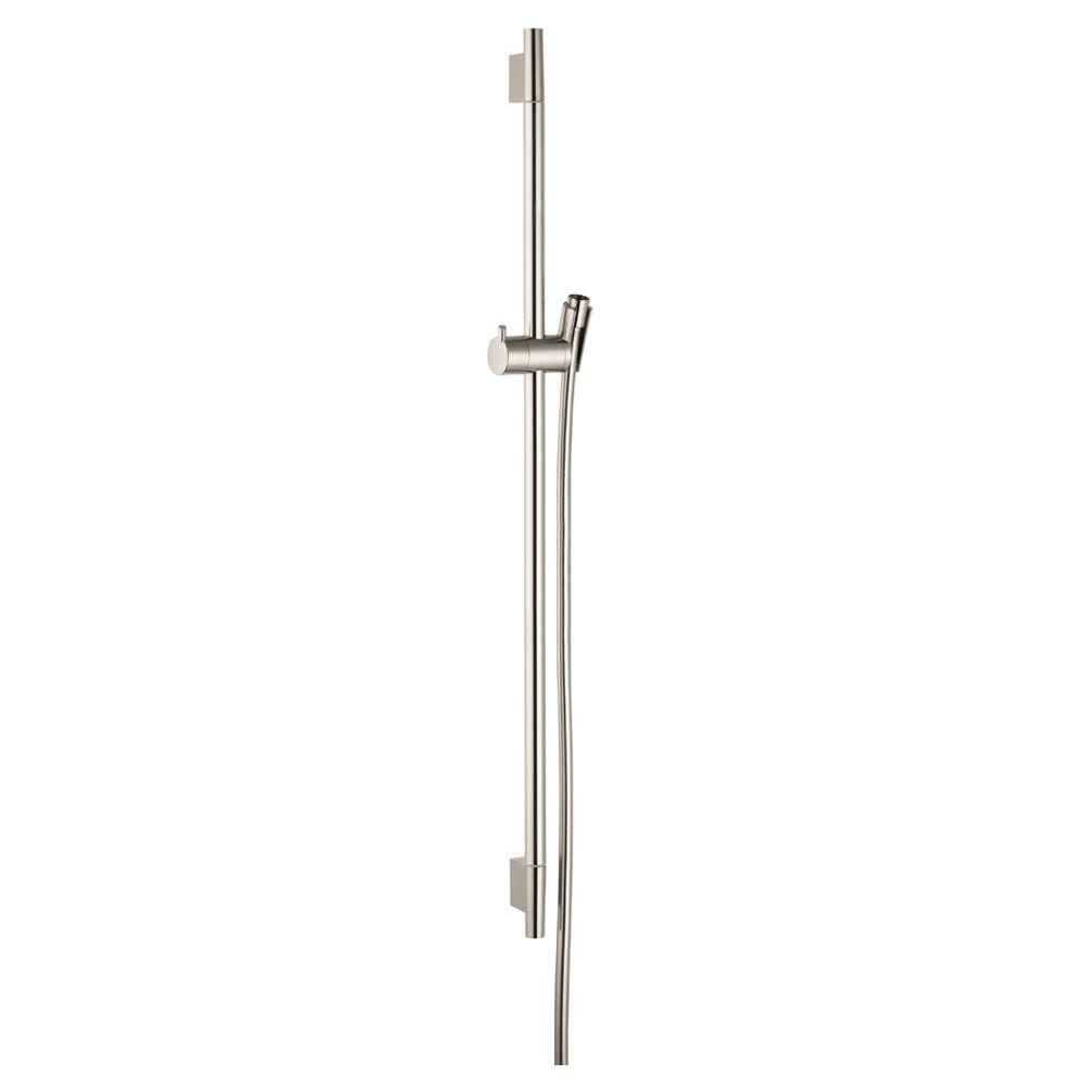 Hansgrohe 28631820 Unica S Wallbar 36&quot; Brushed Nickel