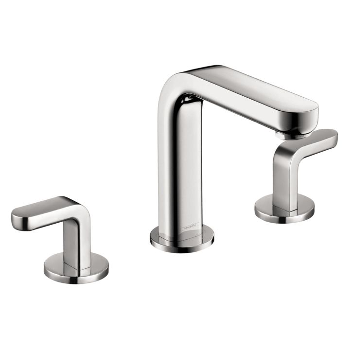 Hansgrohe 31067001 Metris S Widespread Faucet Lever Handles Chrome