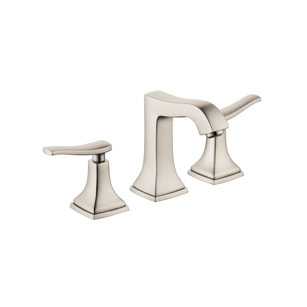 Hansgrohe 31330821 Metropol Classic Widespread Faucet 110 Lever Handles Brushed Nickel