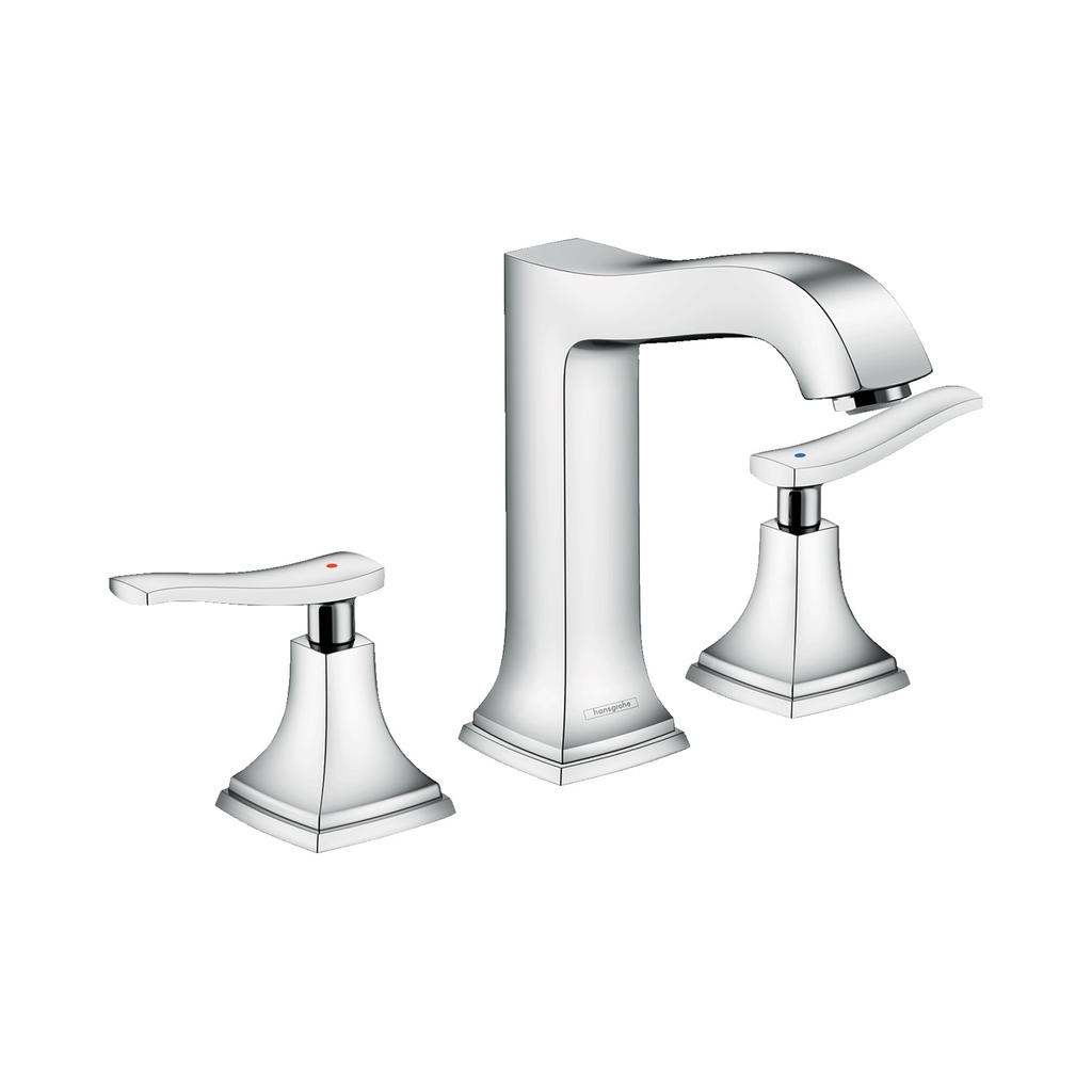 Hansgrohe 31331001 Metropol Classic Widespread Faucet 160 Chrome