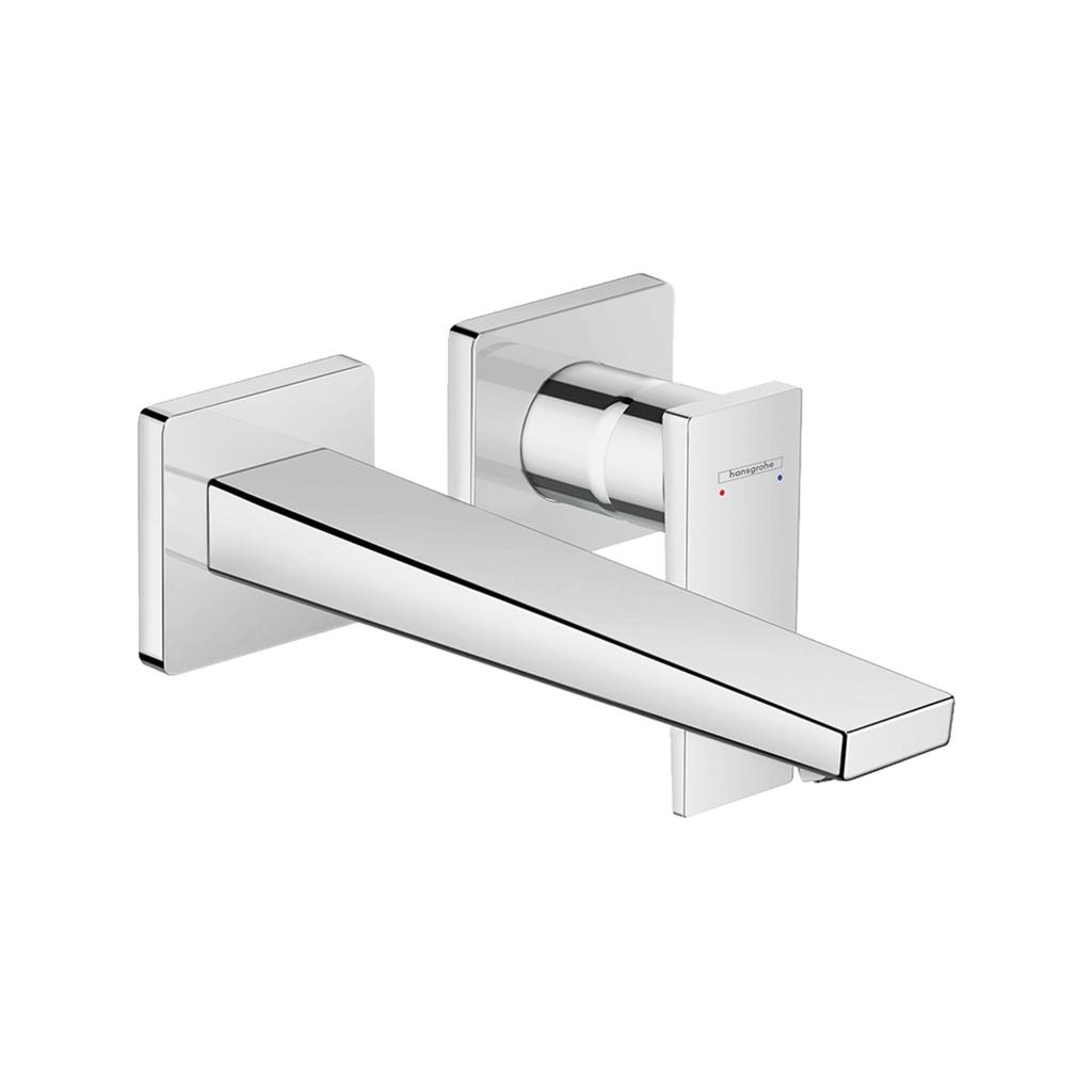 Hansgrohe 32526001 Metropol Wall-Mounted Single-Handle Faucet Trim With Lever Handle 1.2GPM Chrome