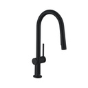 Hansgrohe 72846671 Single Handle A-Shaped Pull-Down Kitchen Faucet Matte Black