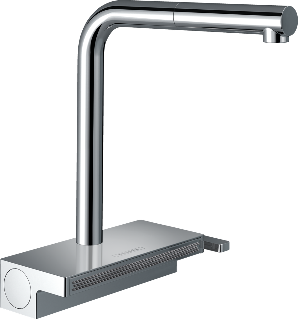 Hansgrohe 73836001 Aquno Select Pull-Out Kitchen Faucet With 2-Spray Chrome