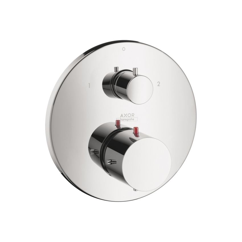 Hansgrohe 10720001 Axor Starck Thermostatic Trim With Volume Control And Diverter Chrome