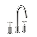 Hansgrohe 16513001 Axor Montreux Widespread Faucet Cross Handles Chrome