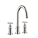 Hansgrohe 16513831 Axor Montreux Widespread Faucet Cross Handles Polished Nickel