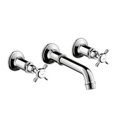 Hansgrohe 16532001 Axor Montreux Widespread Wall Mount Faucet Chrome