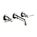 Hansgrohe 16534831 Axor Montreux Lever Widespread Wallmount Polished Nickel