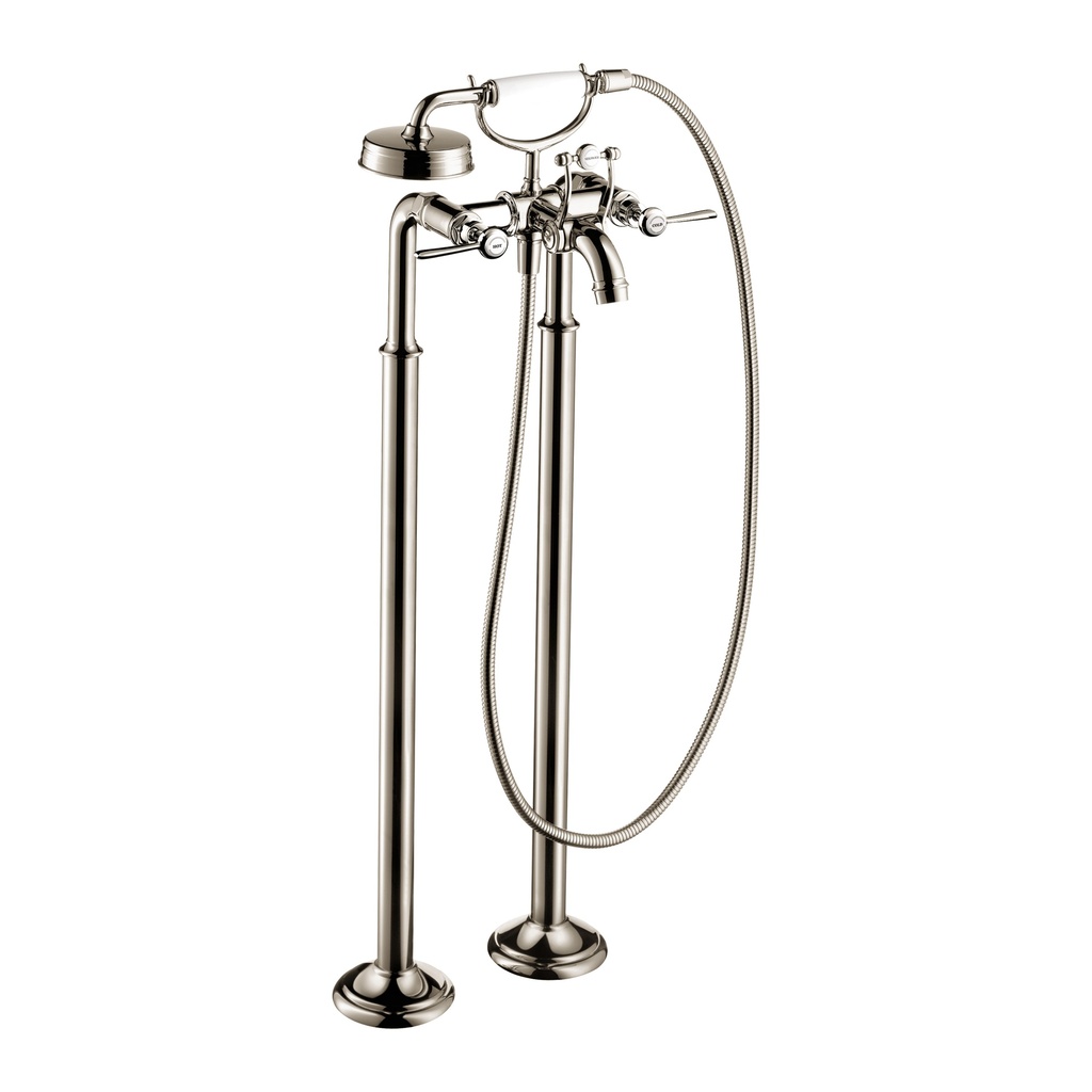 Hansgrohe 16563831 Axor Montreux Free Standing Tub Filler Polished Nickel