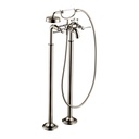 Hansgrohe 16563831 Axor Montreux Free Standing Tub Filler Polished Nickel