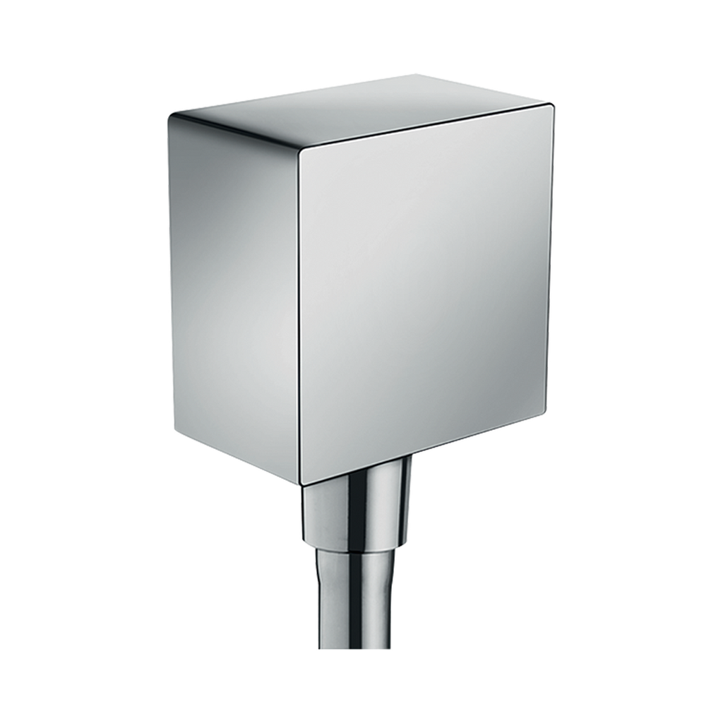 Hansgrohe 36732001 Axor Square Wall Outlet With Check Valves