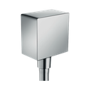 Hansgrohe 36732001 Axor Square Wall Outlet With Check Valves