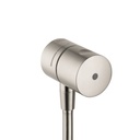 Hansgrohe 38882821 Axor Uno Fix Fit Wall Outlet Brushed Nickel