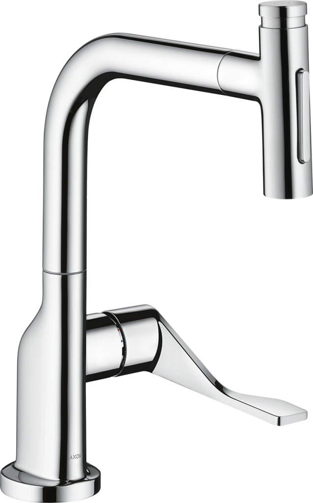 Hansgrohe 39863001 Citterio Select 2-Spray Kitchen Faucet, Pull-Out