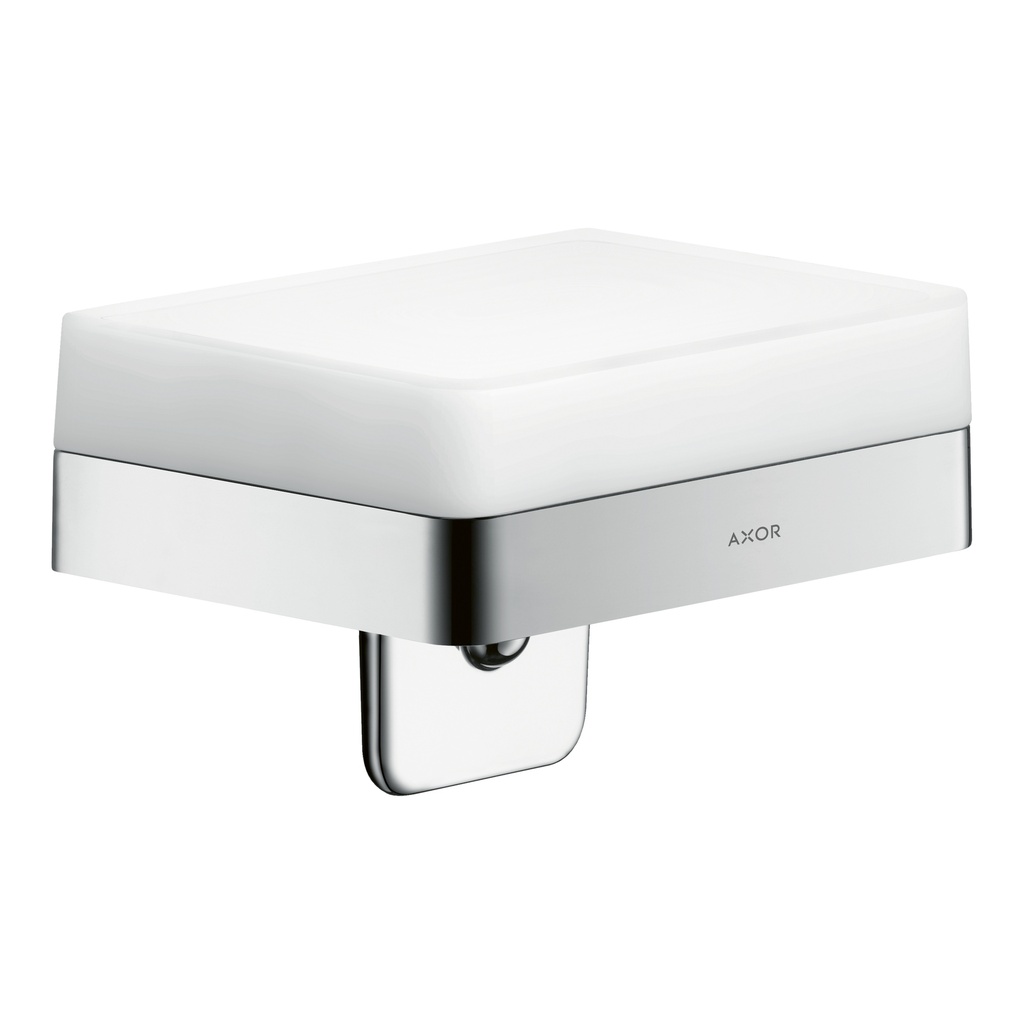 Hansgrohe 42819000 Axor Universal Soap Dispenser With Shelf Chrome