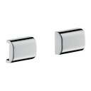 Hansgrohe 42871000 Axor Universal Back Cover For Rails, 2 Pieces