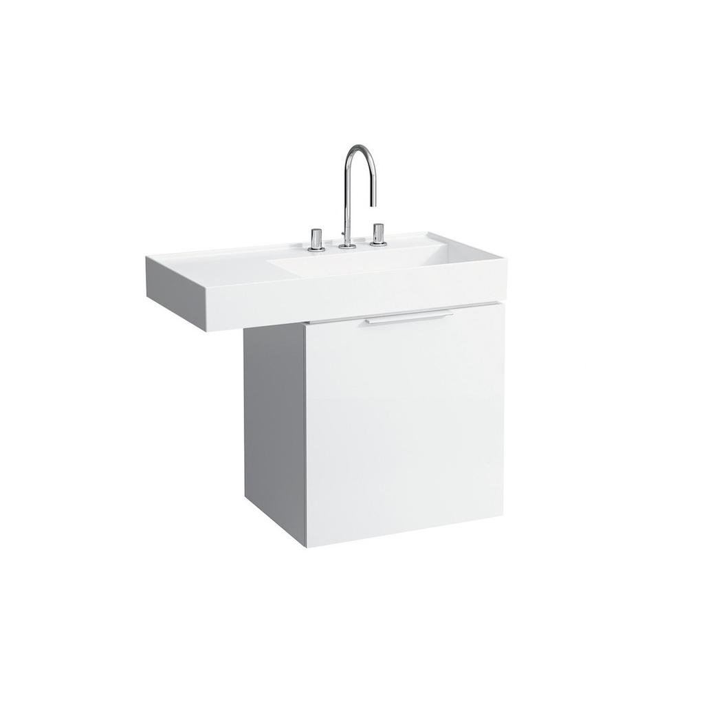 &lt;&lt; Laufen H4075510336311 Vanity Unit With One Drawer Internal Shelf And Space Saving Siphon For Wb 8.1033.4/5