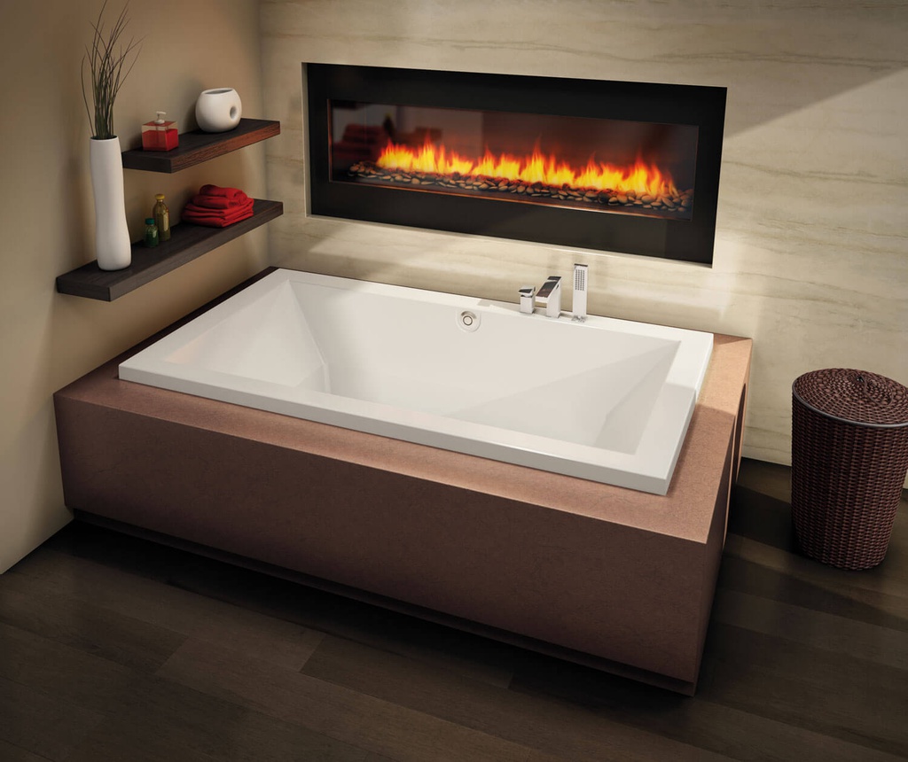 Maax 102785-056-001 Aiiki 7242 Hydrofeel & Aerofeel White