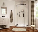 Maax 139320-900-173-000 Davana Neo-Angle 4040 Door Clear Dark Bronze