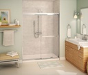 Maax 135675-900-084-000 Aura 8Mm Shower Door 55-59 X 71 8Mm Sc Clear Chrome
