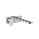 Aquabrass 92N29PC Alpha Wall Mount Lavatory Faucet Polished Chrome