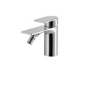 Aquabrass 92024 Alpha Single Hole Bidet With Swivel Spray Brushed Nickel