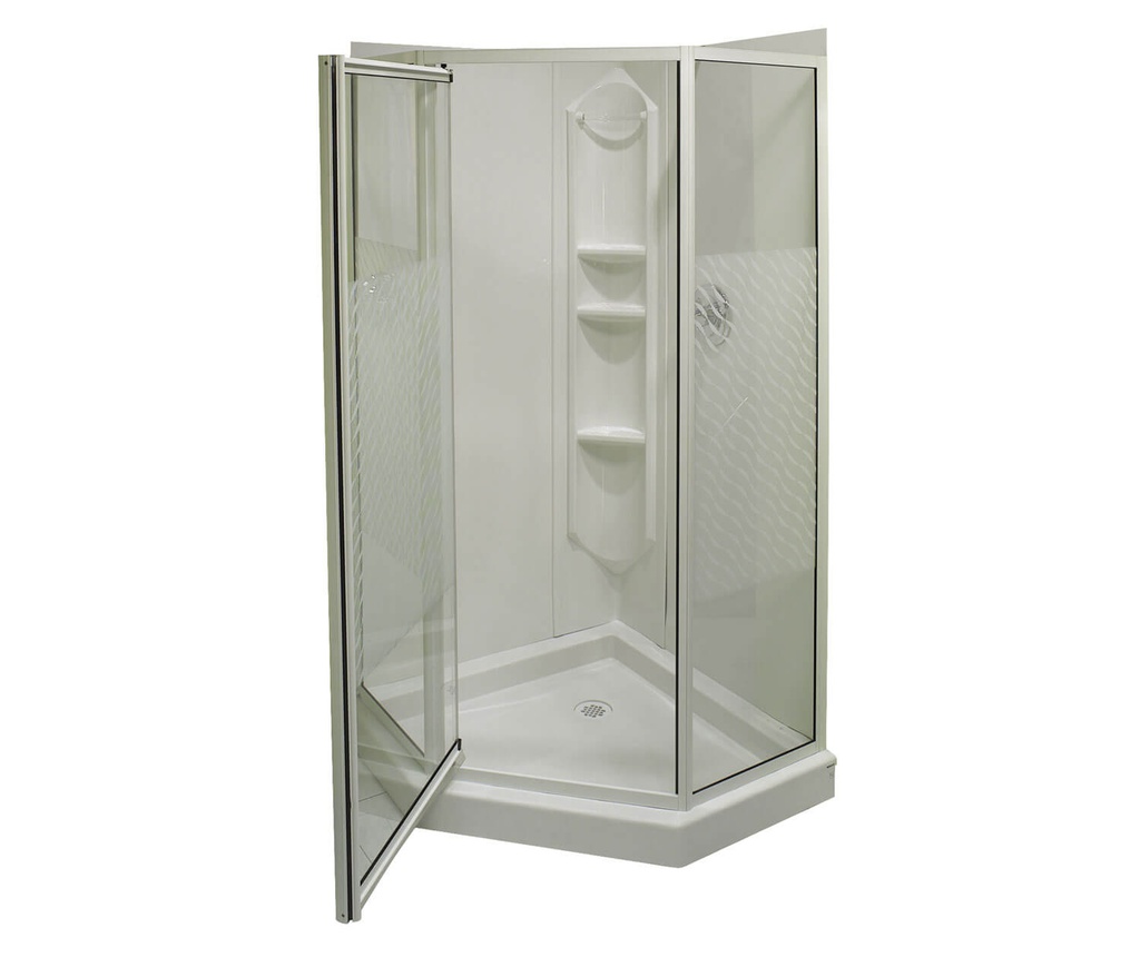 Maax 101694-000-129-107 Himalaya 38" Chrome White