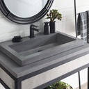 Native Trails NSL3019 Trough 3019 in Slate No Faucet Holes