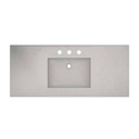Native Trails NSVNT48-A 48" Palomar Vanity Top in Ash 8" Widespread Cutout