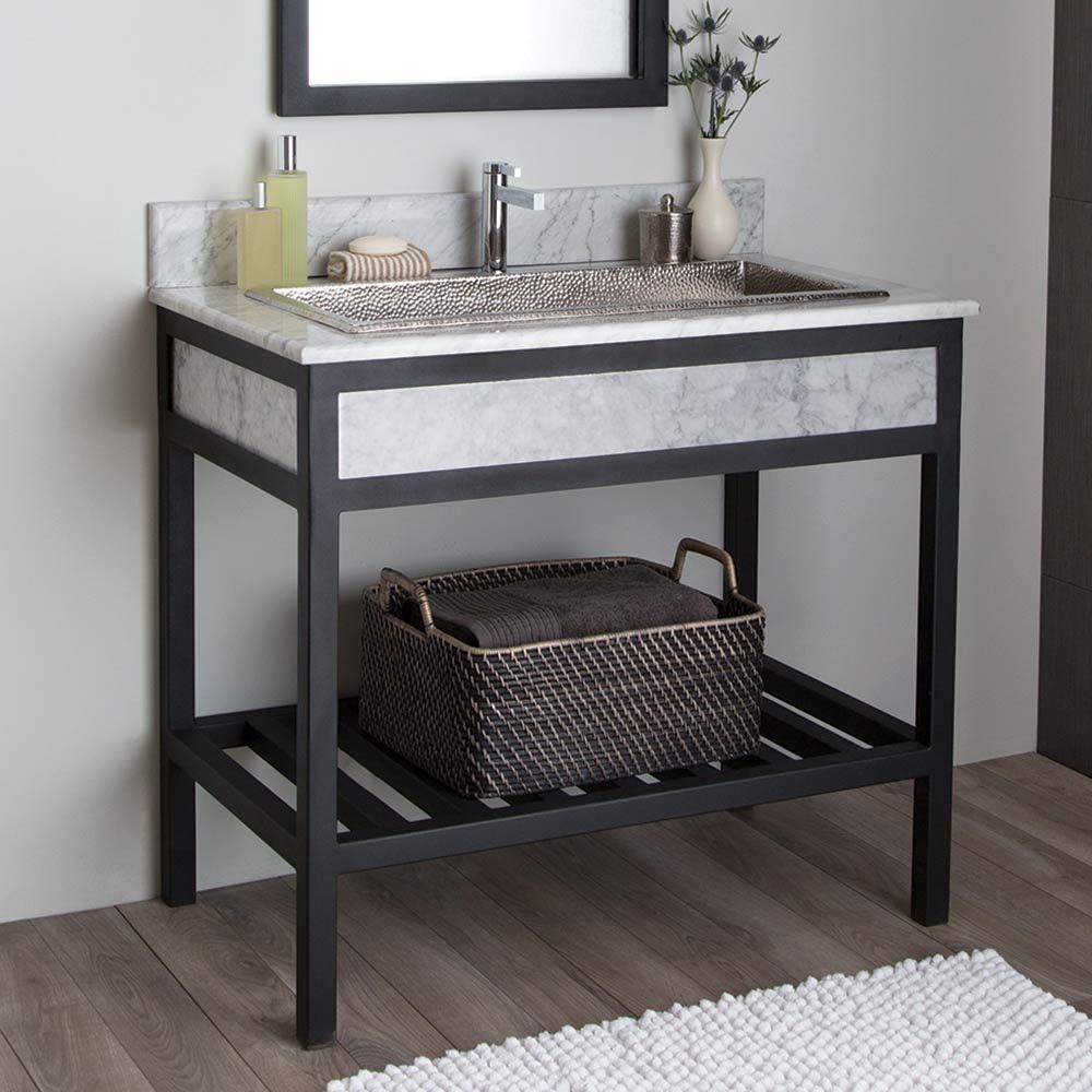 Native Trails VNR366 36" Cuzco Vanity in Carrara