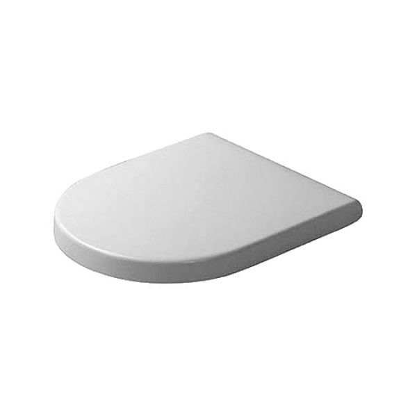 Duravit 006389 Starck 3 Slow-Close Toilet Seat And Cover White